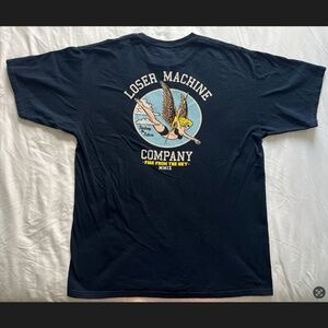 Loser Machine Company Destroy The Future Blue T-Shirt - Men’s XL